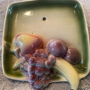 Vintage fruit 🍎 wall hanging ceramic kitchen